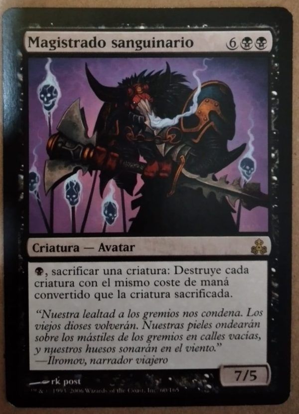 Magistrado sanguinario - Sanguine Praetor