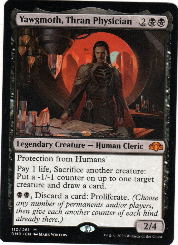 Yawgmoth, médico thran // Yawgmoth, Thran Physician