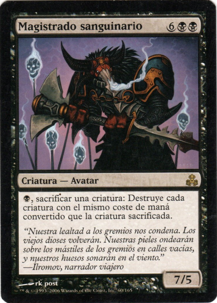 Magistrado sanguinario // Sanguine Praetor