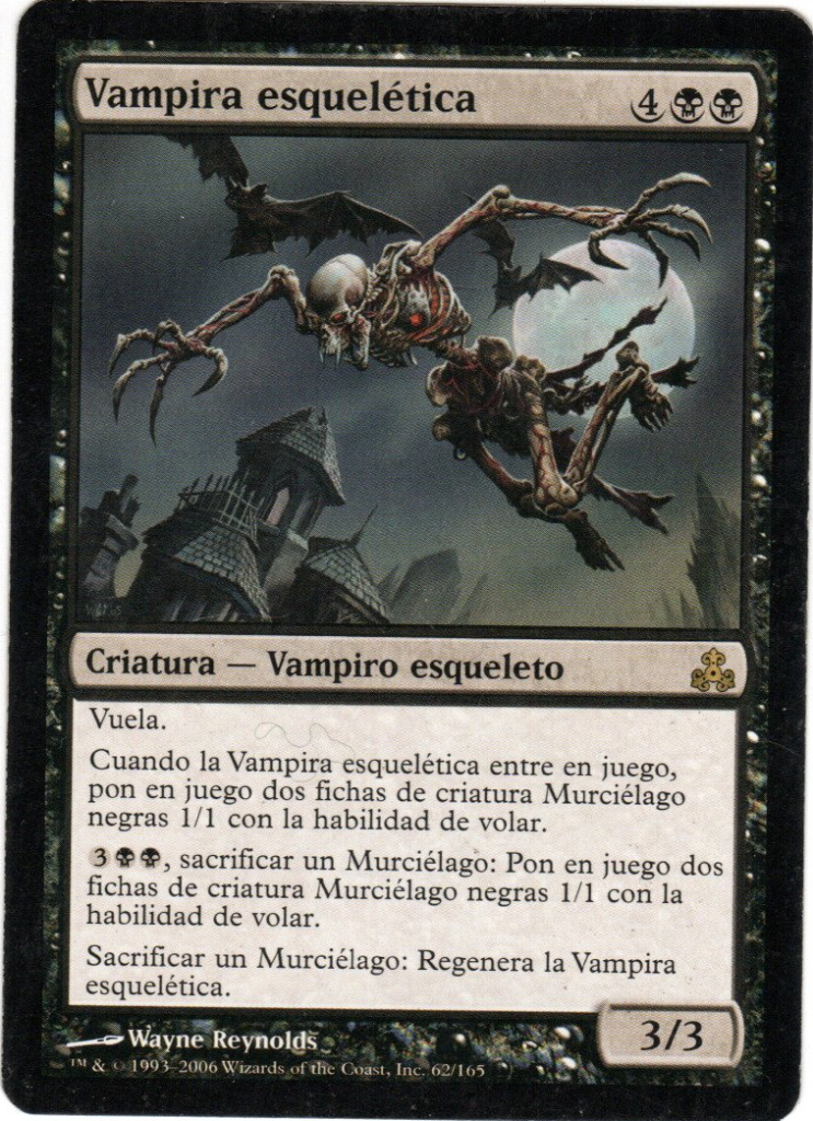 Vampira esquelética // Skeletal Vampire
