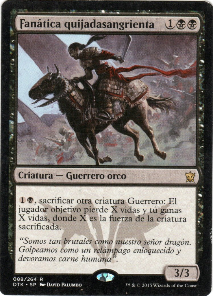 Fanática quijadasangrienta // Bloodchin Fanatic