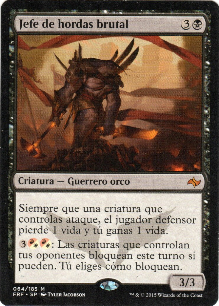 Jefe de hordas brutal // Brutal Hordechief