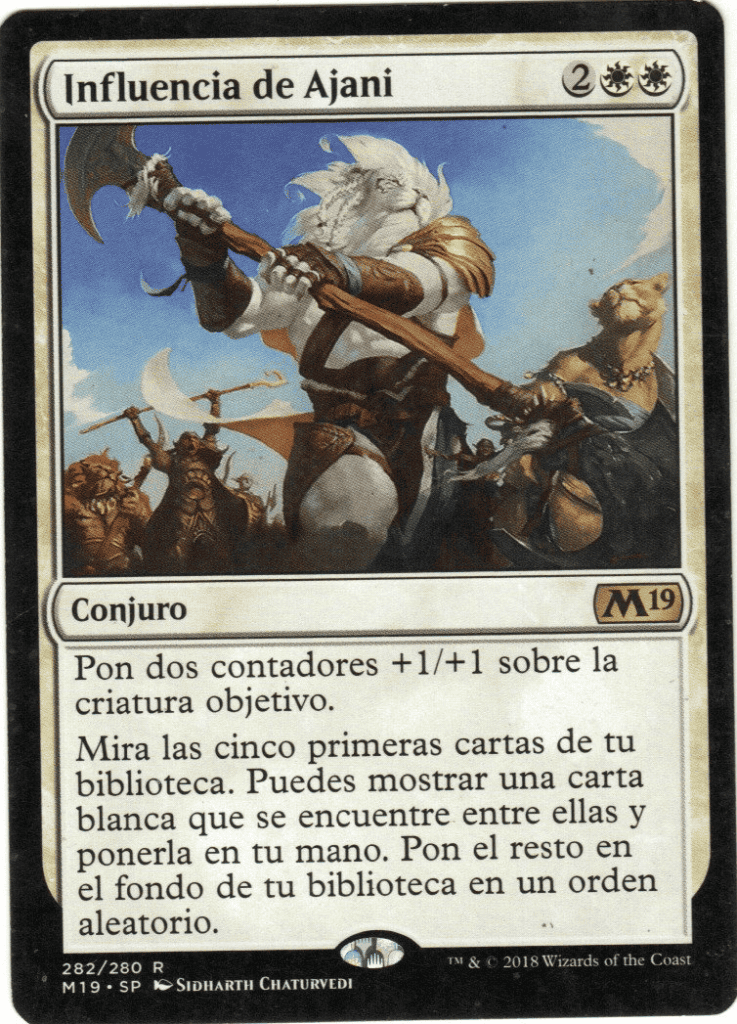 Influencia de Ajani // Ajani's Influence