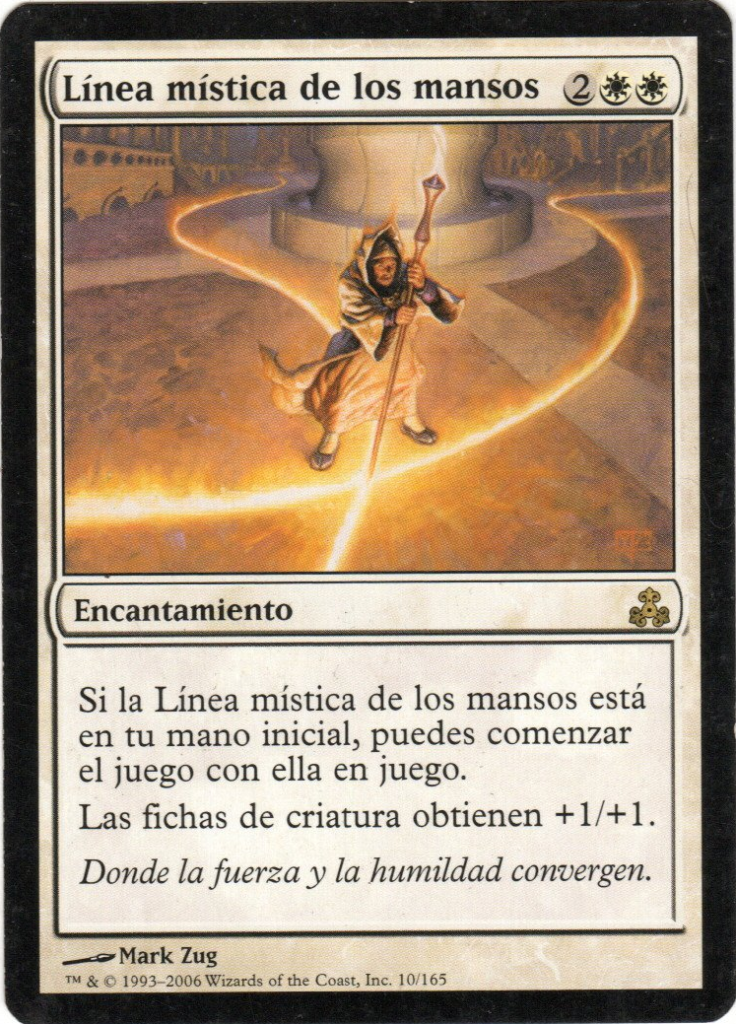 Línea mística de los mansos // Leyline of the Meek