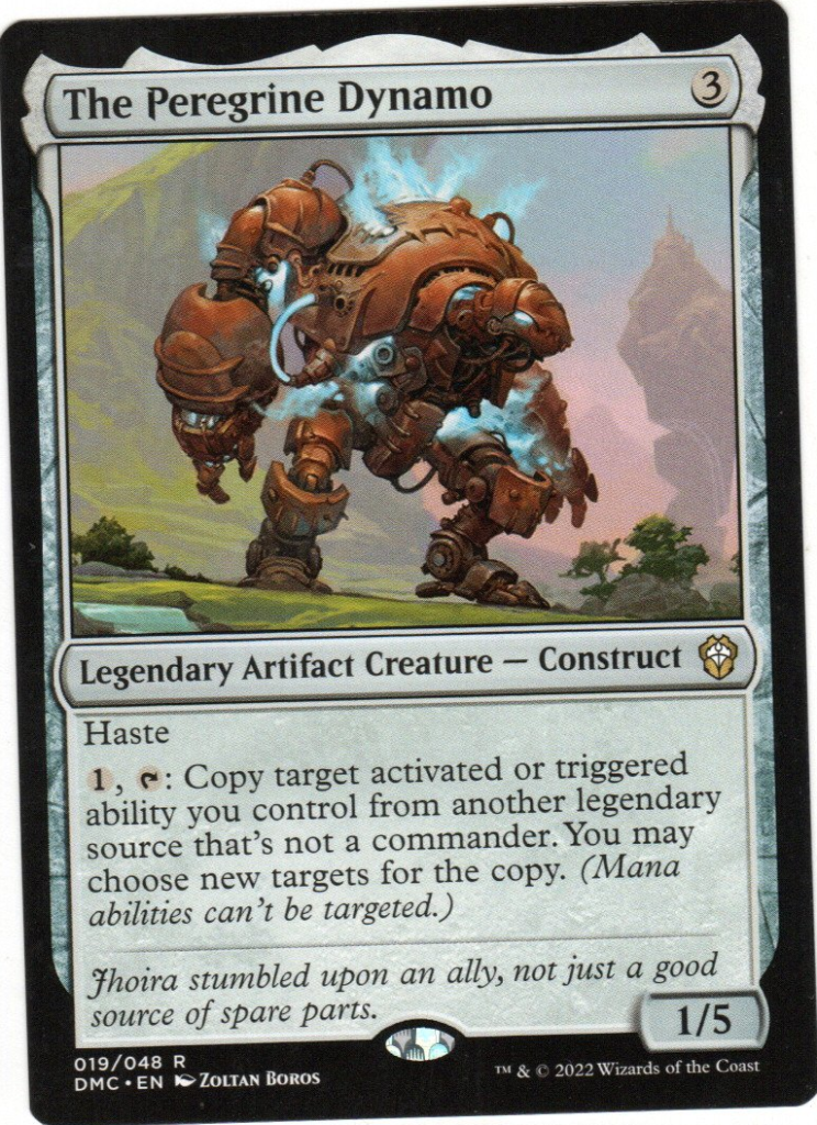 The Peregrine Dynamo