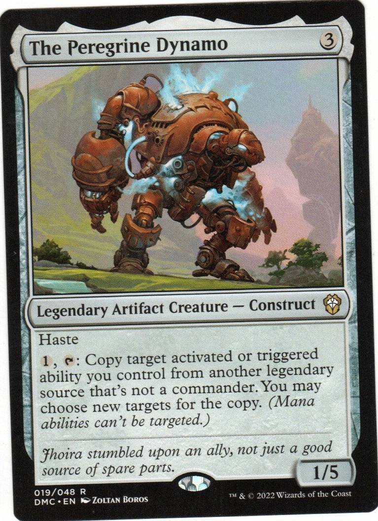 The Peregrine Dynamo