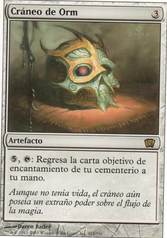 Cráneo de Orm // Skull of Orm