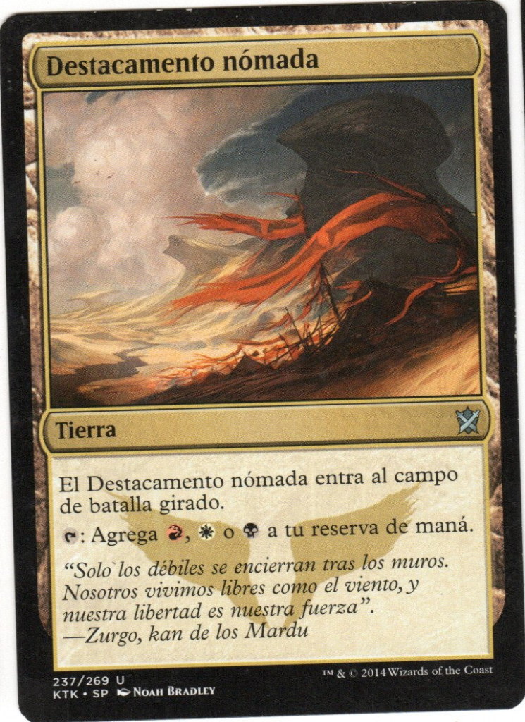 Destacamento nómada // Nomad Outpost