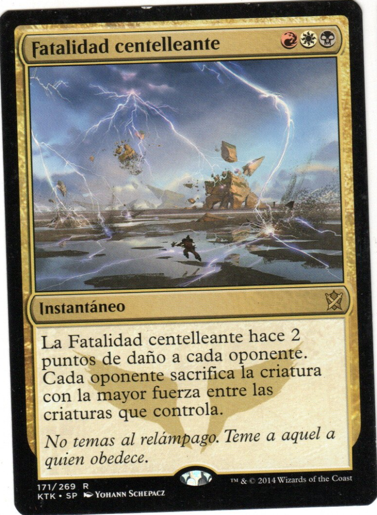 Fatalidad centelleante // Crackling Doom