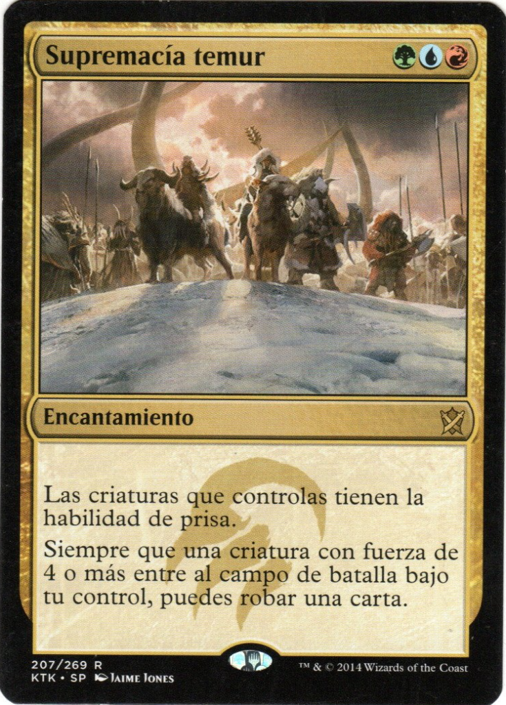 Supremacía temur // Temur Ascendancy