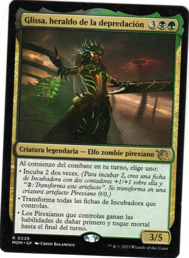 Glissa, heraldo de la depredación // Glissa, Herald of Predation