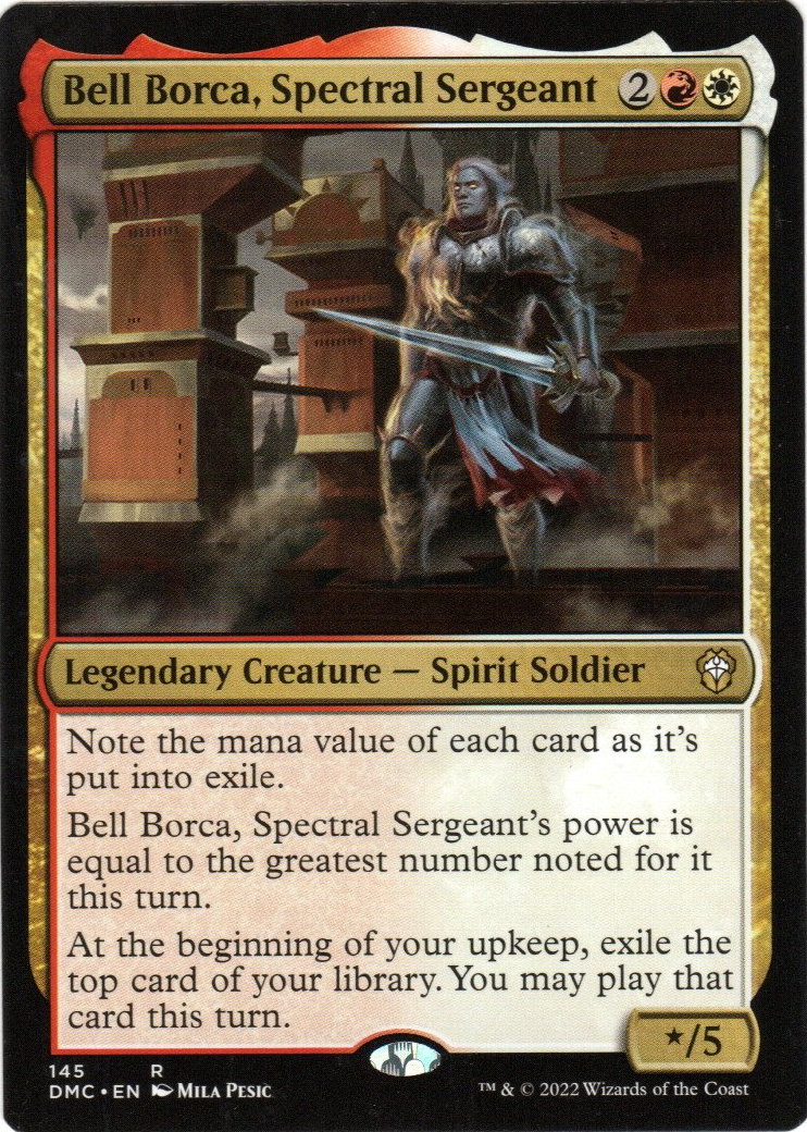 Bell Borca, Spectral Sergeant