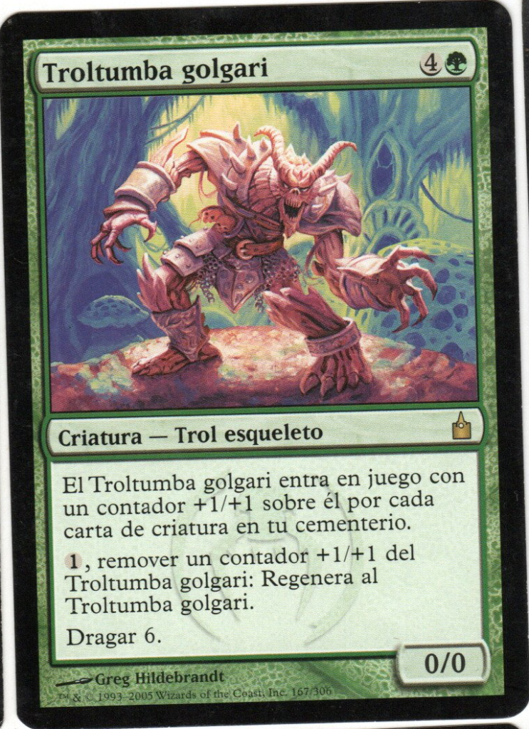 Troltumba golgari // Golgari Grave-Troll