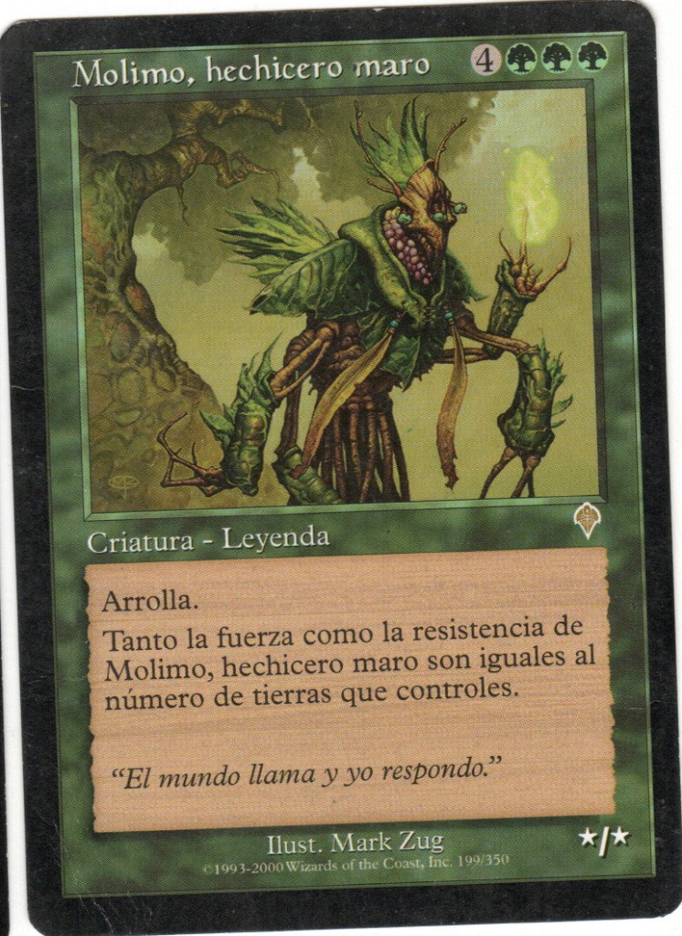 Molimo, hechicero maro // Molimo, Maro-Sorcerer