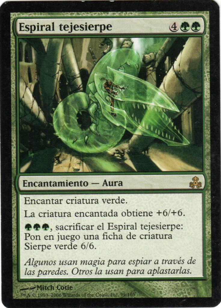 Espiral tejesierpe // Wurmweaver Coil