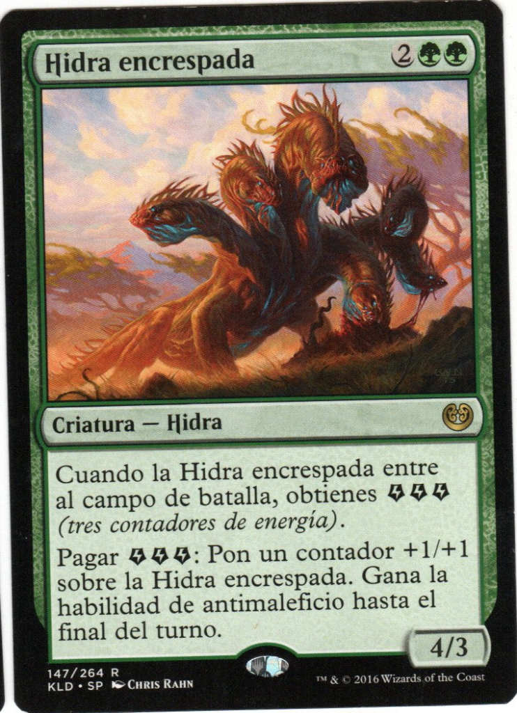 Hidra encrespada // Bristling Hydra