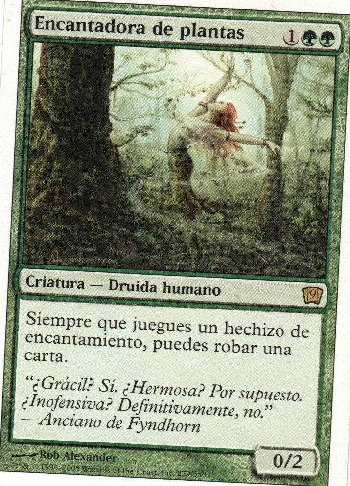 Encantadora de plantas // Verduran Enchantress