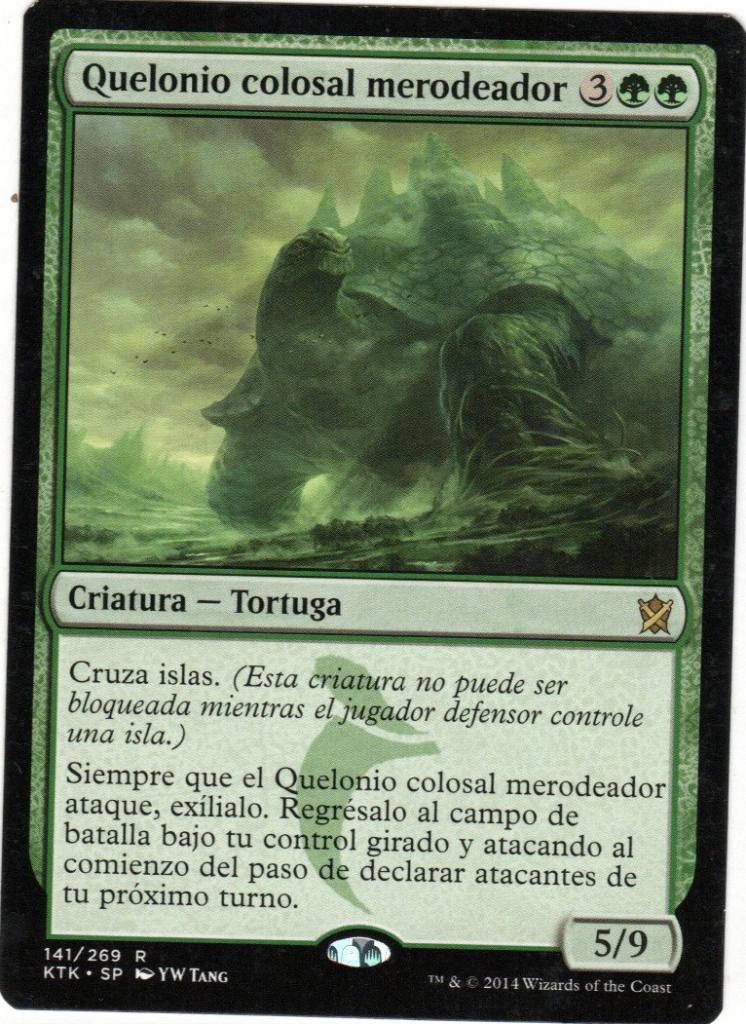Quelonio colosal merodeador // Meandering Towershell