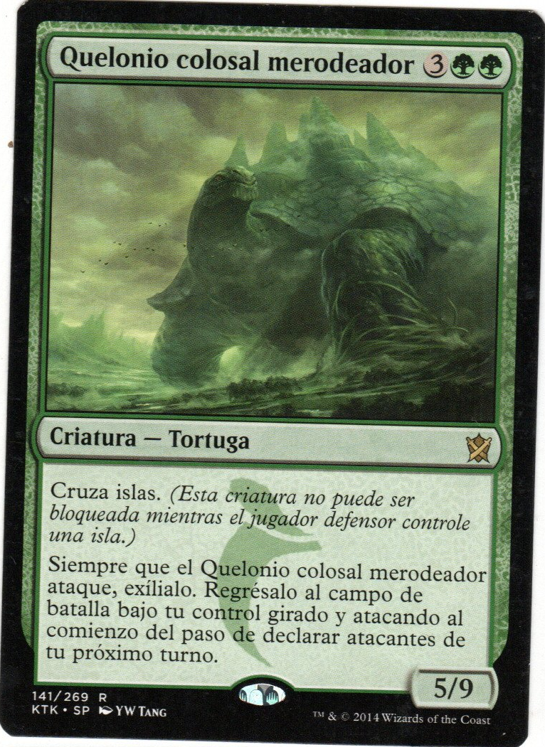 Quelonio colosal merodeador // Meandering Towershell
