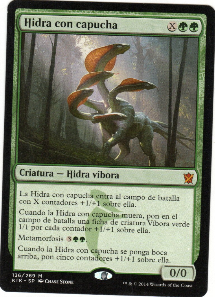 Hidra con capucha // Hooded Hydra
