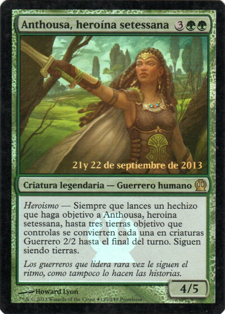 Anthousa, heroína setessana // Anthousa, Setessan Hero