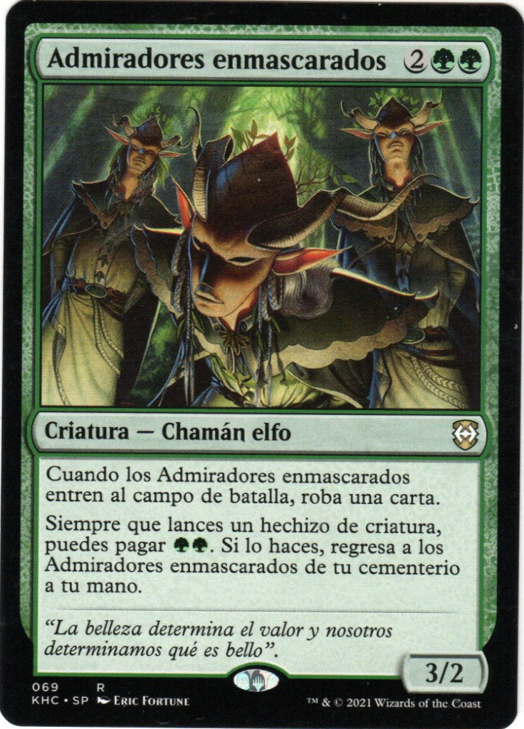 Admiradores enmascarados // Masked Admirers