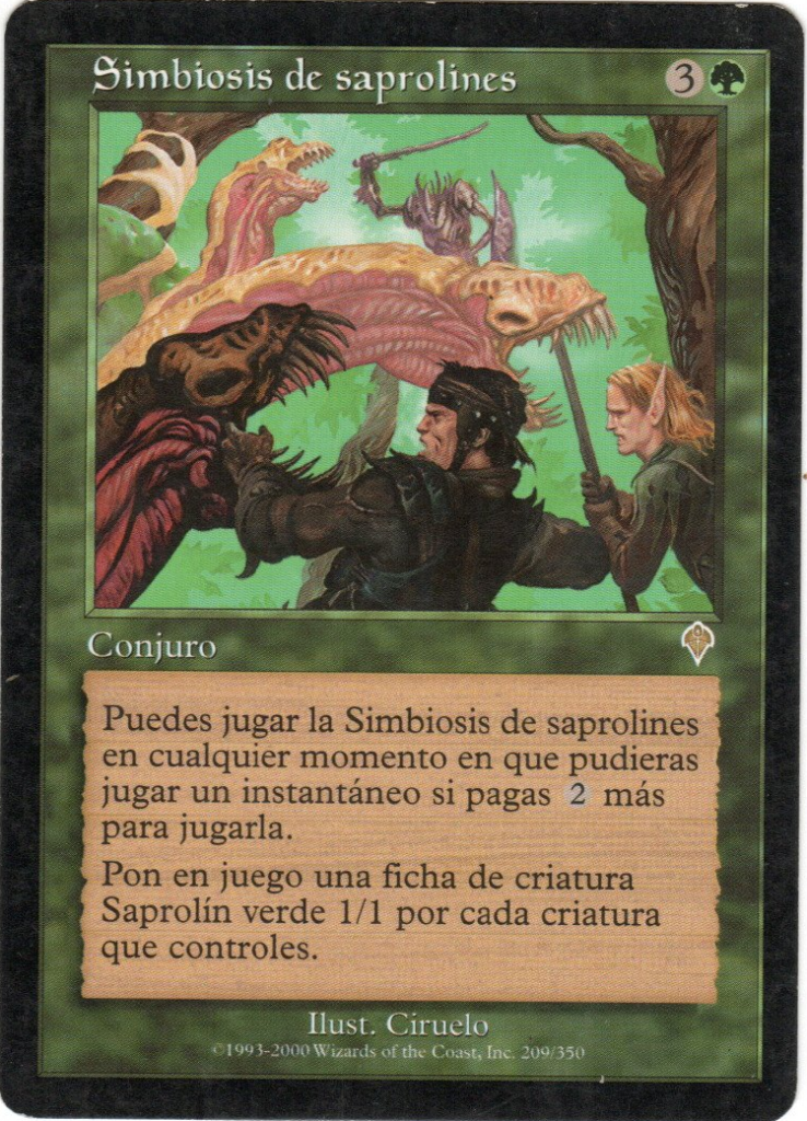 Simbiosis de saprolines // Saproling Symbiosis