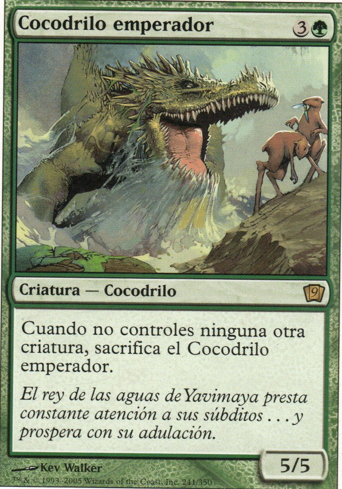 Cocodrilo emperador // Emperor Crocodile