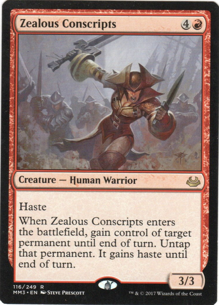 Zealous Conscripts