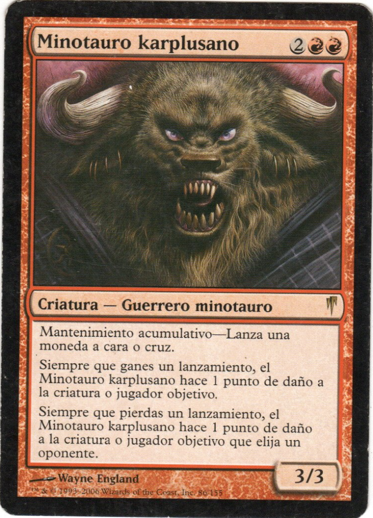 Minotauro karplusano // Karplusan Minotaur