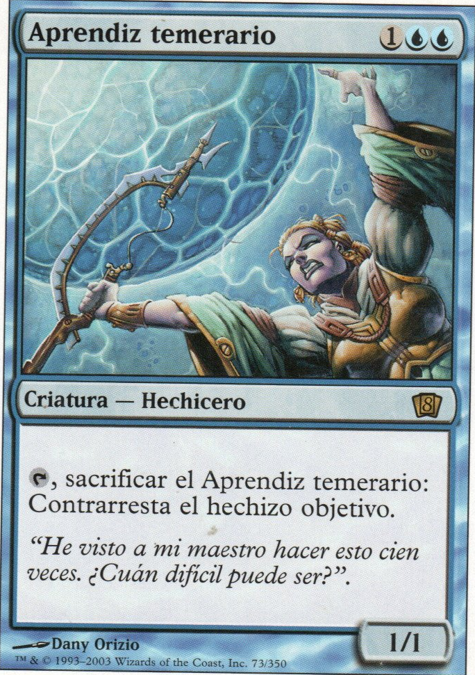 Aprendiz temerario // Daring Apprentice