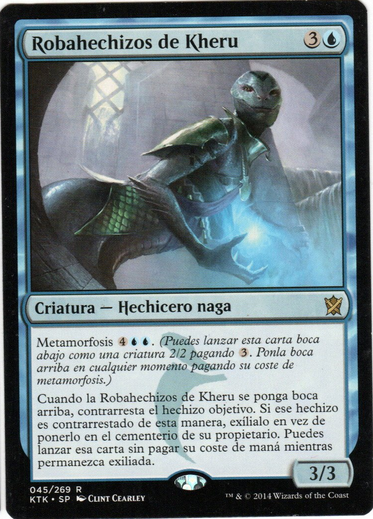 Robahechizos de Kheru // Kheru Spellsnatcher