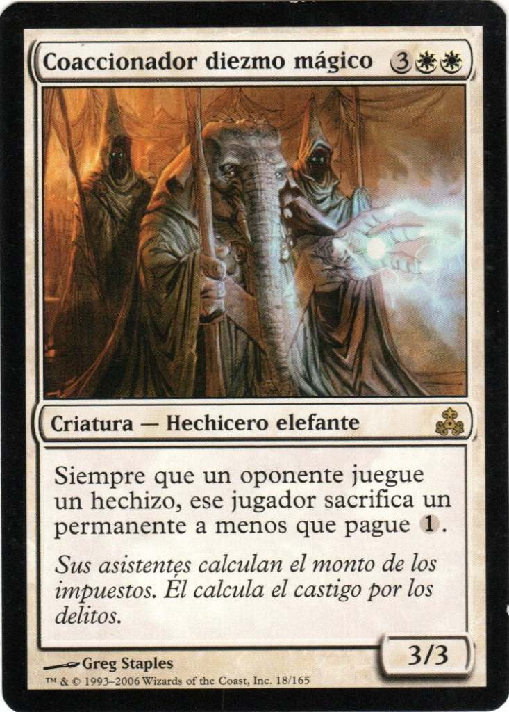Coaccionador diezmo mágico // Spelltithe Enforcer