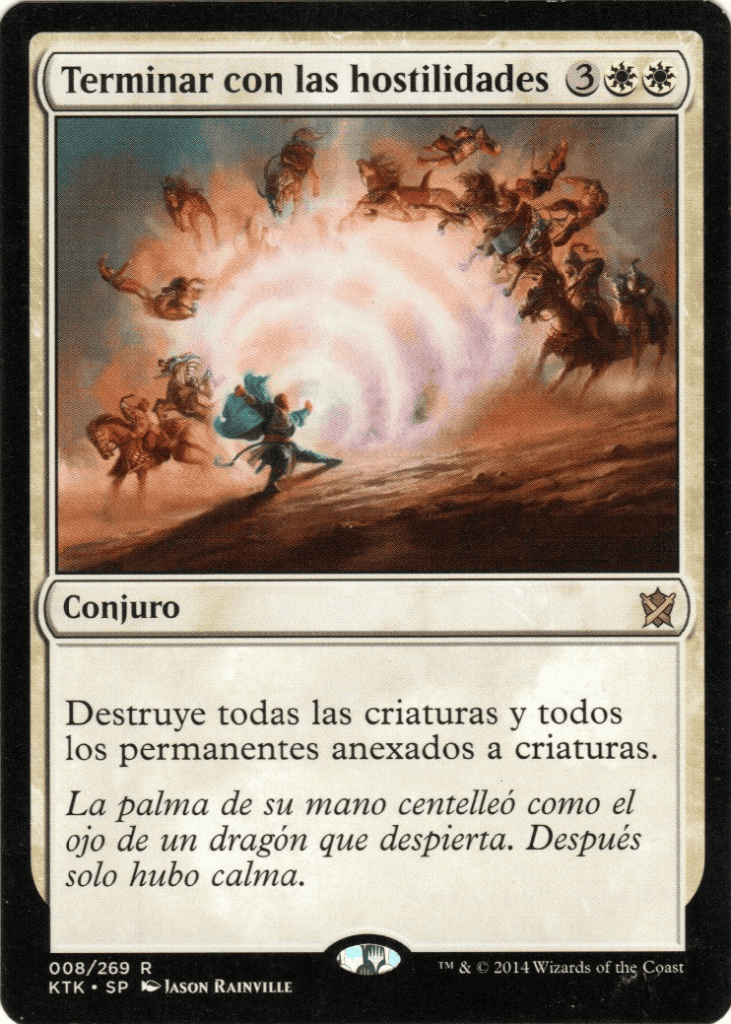 Terminar con las hostilidades // End Hostilities